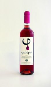 Φιλύρα οίνος ροζέ ημίξερος